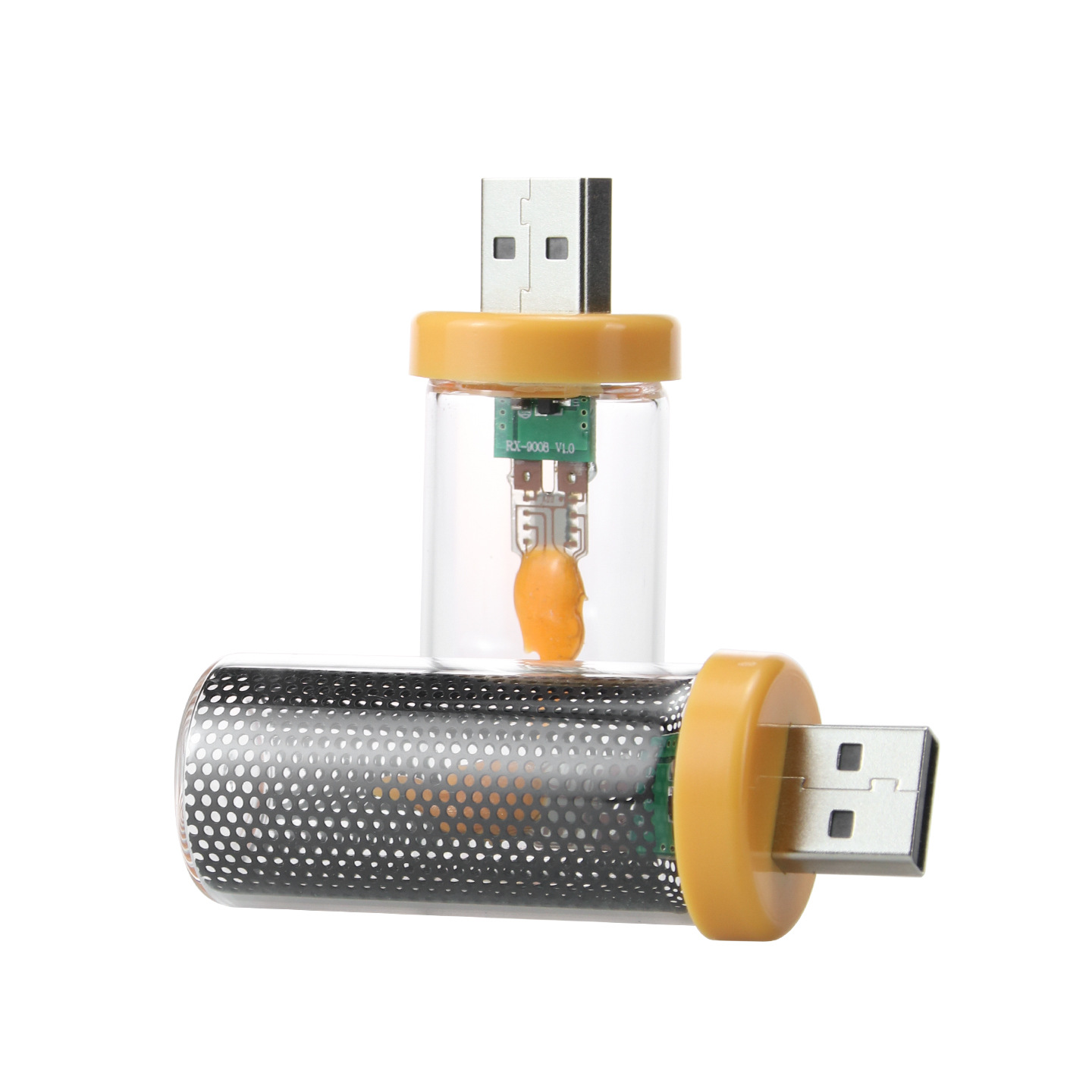 USB-LED-Flammenlicht für Fahrzeug und Wohnraum