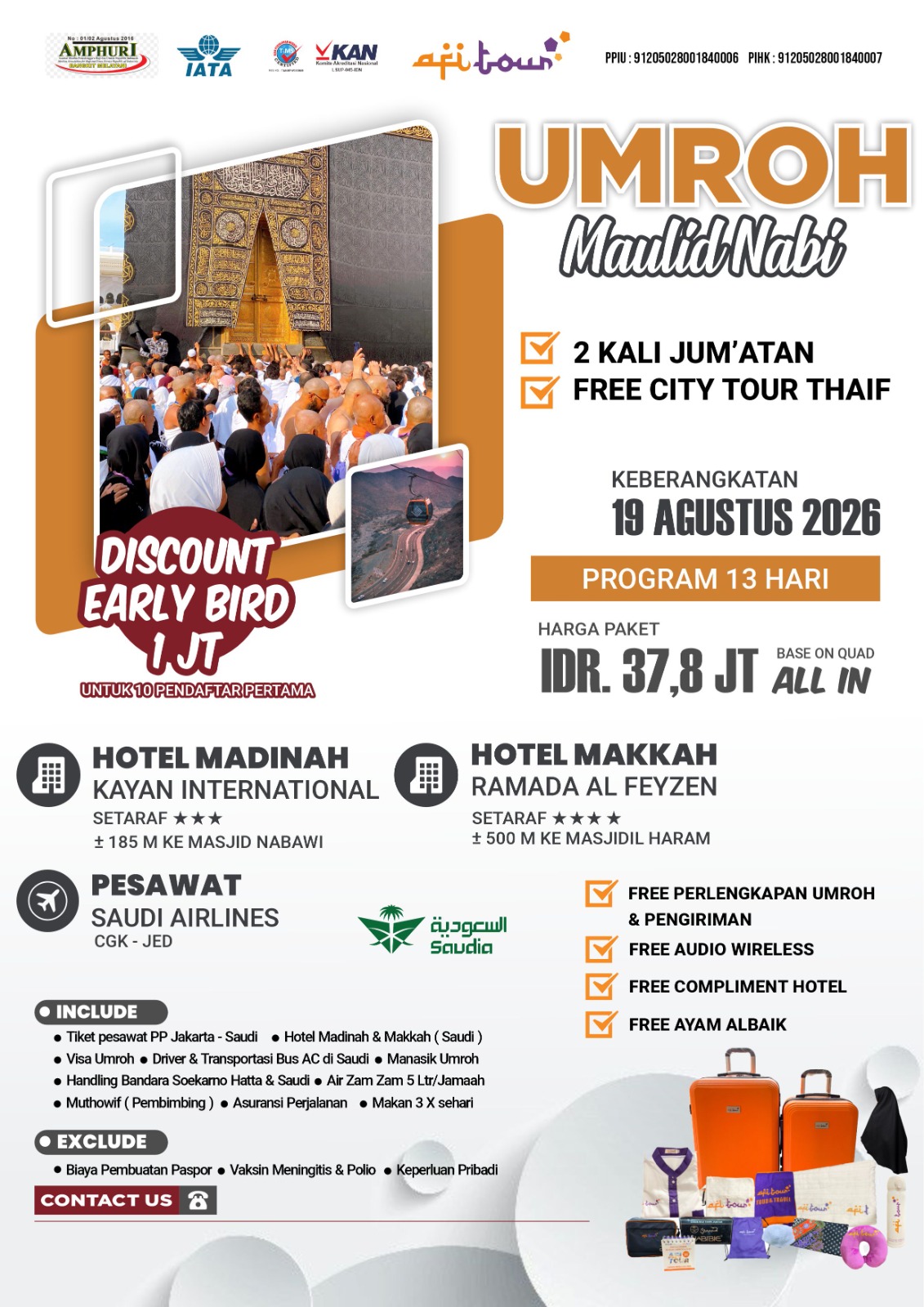 Umroh 19 Agustus 2026