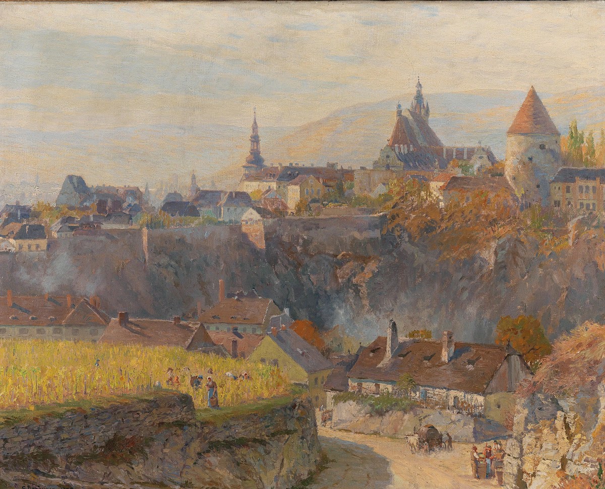 Wachau View Of Krems 1908