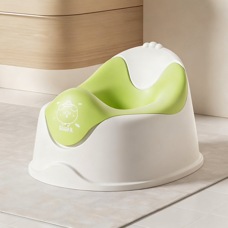 Child seat with backrest for the toilet