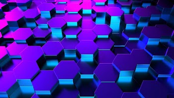 Abstract Hexagon Wallpaper