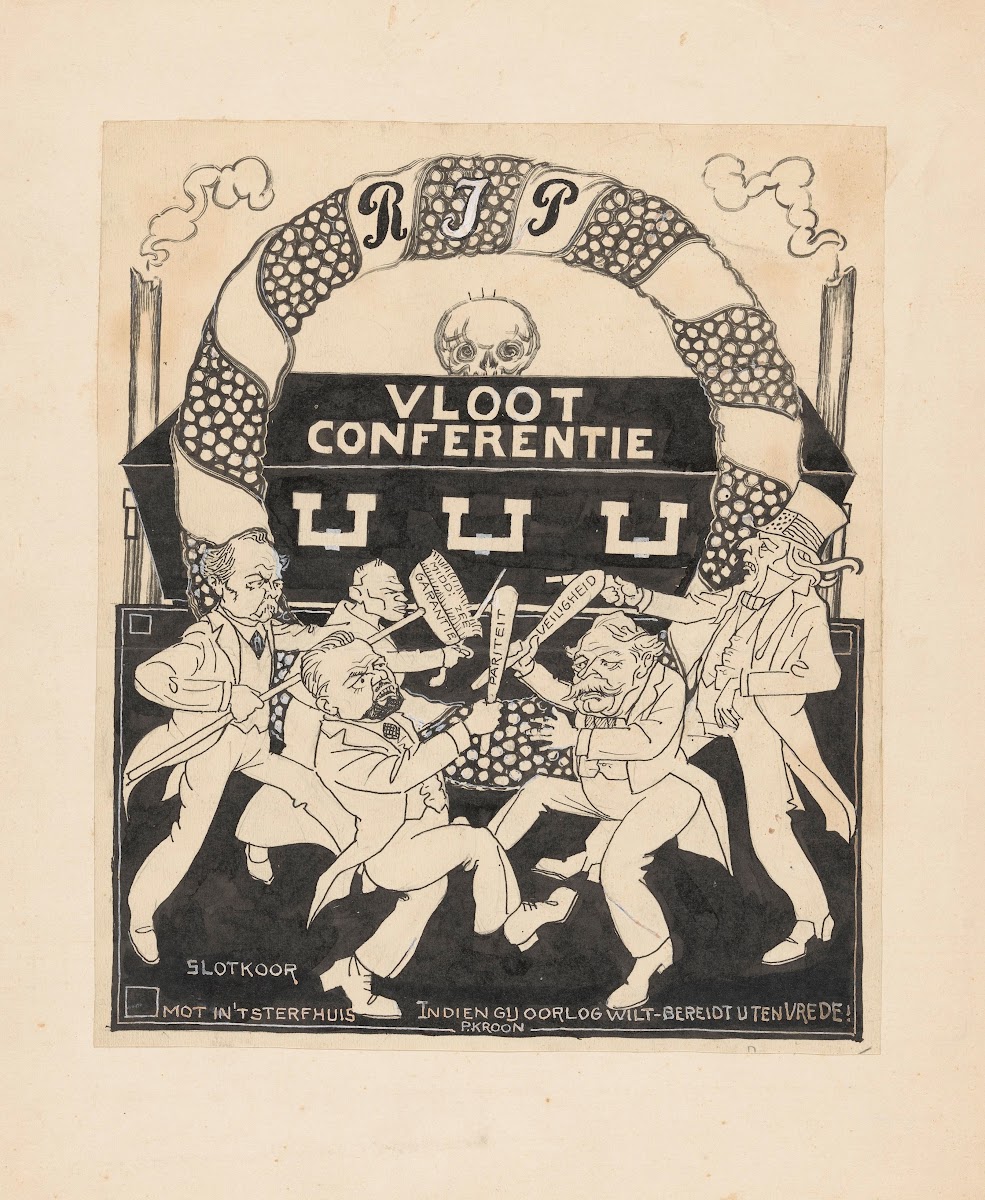 Einde vlootconferentie te Londen Slotkoor 1935