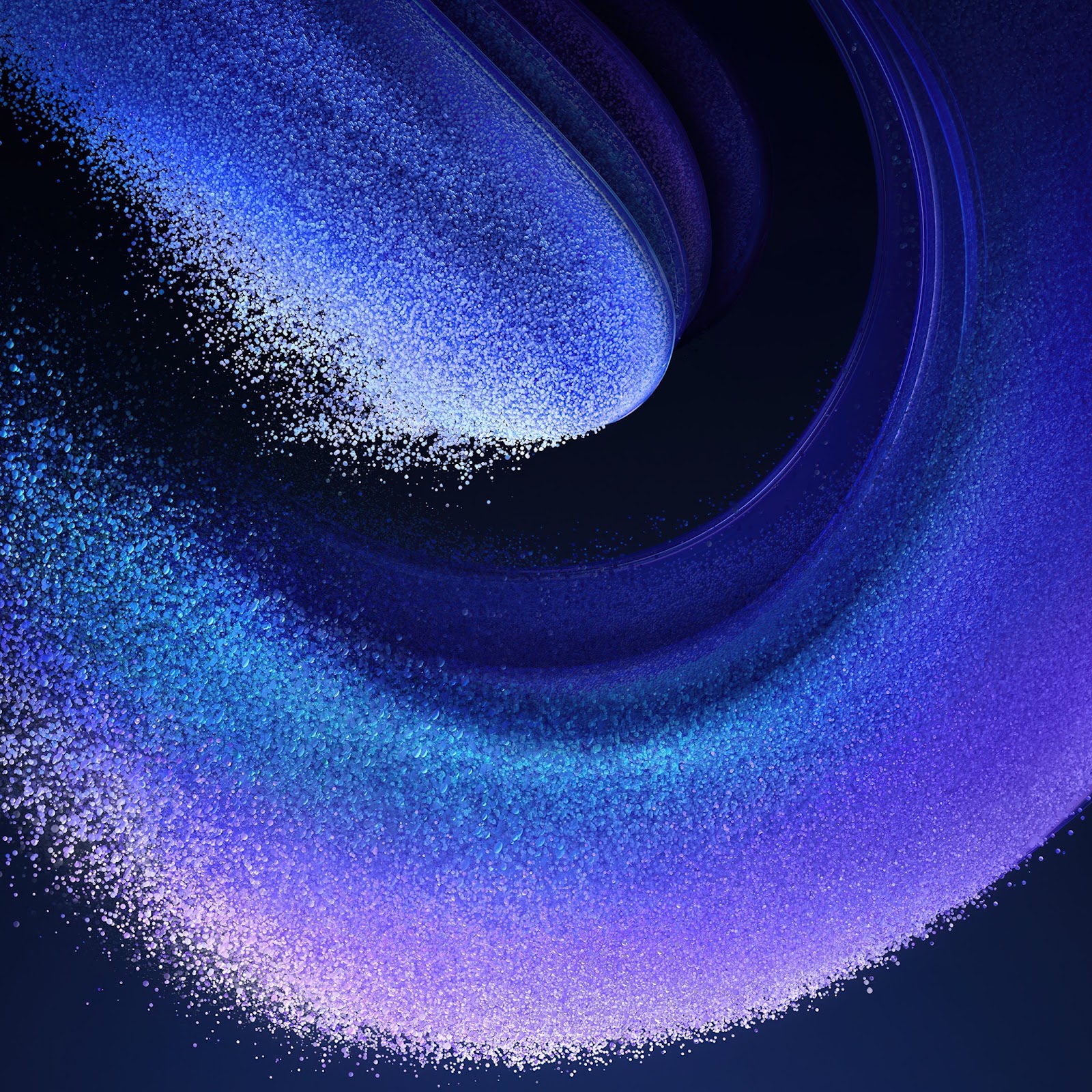 Abstract Minimalism Digital Art Sand Waves 4K Wallpaper