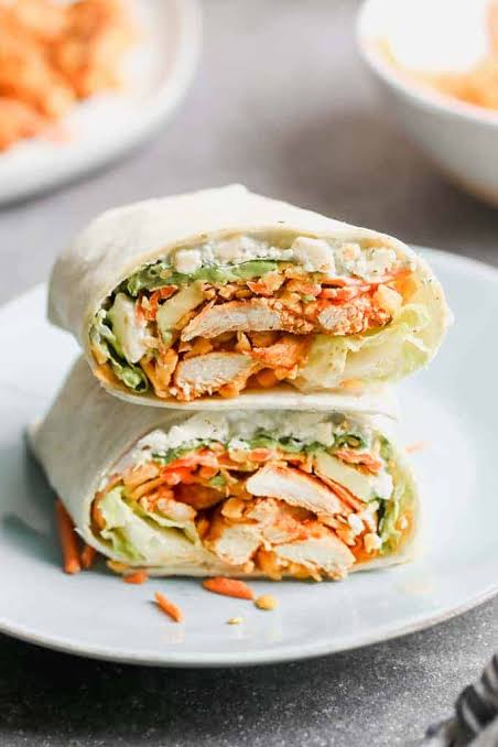 Spicy Chicken Wrap Meal