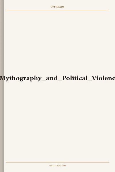 Appelbaum-Terrorism Before the Letter Mythography and Political Violence in England, Scotland, and France, 1559-1642-2015