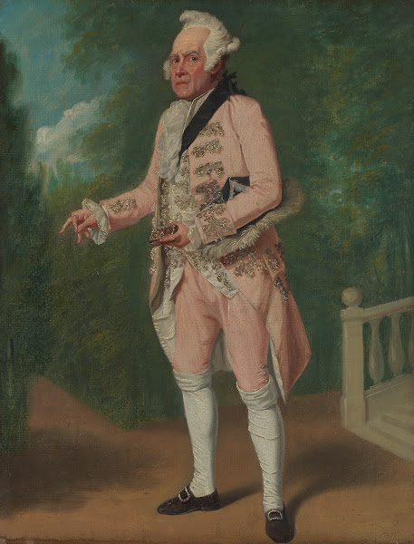 Thomas King in The Clandestine Marriage by George Colman and David Garrick ca 17