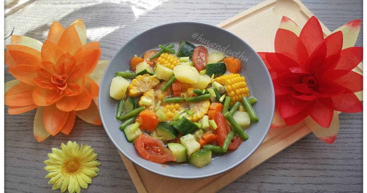 Canh rau thập cẩm
