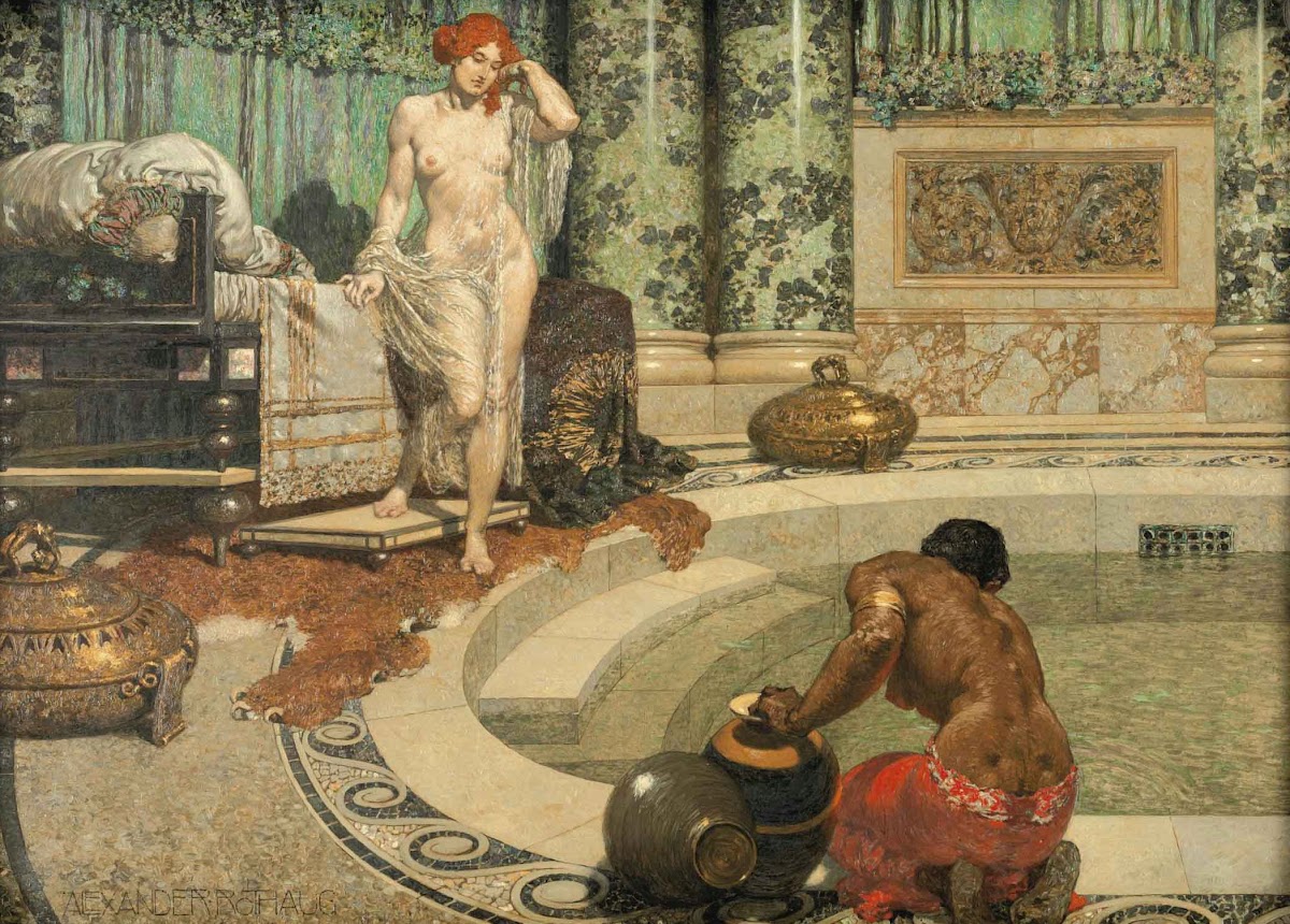 Römische Badeszene II