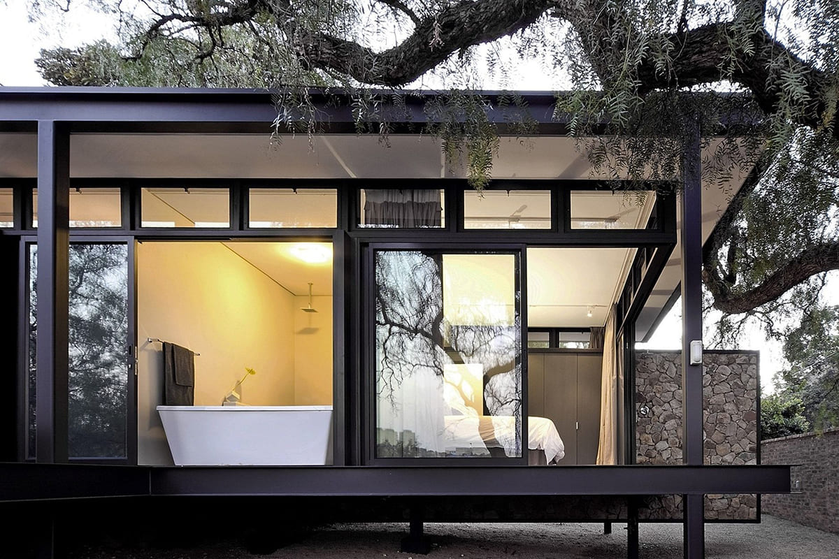 Casa prefabricada con estructura met&aacute;lica moderna en Tenerife