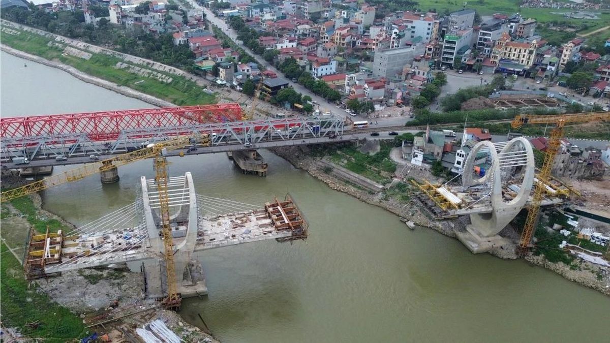 Bộ Xây dựng yêu cầu tăng tốc dự án cầu Đuống mới - Đài Phát thanh và truyền hình Hà Nội