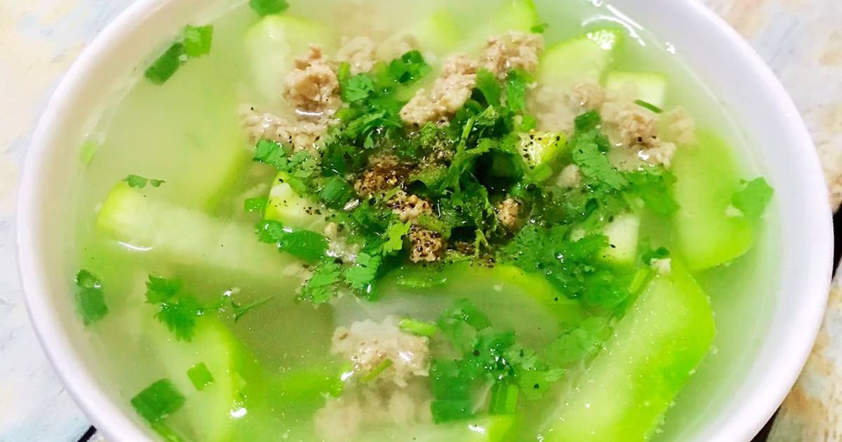 Canh Bầu Nấu Thịt
