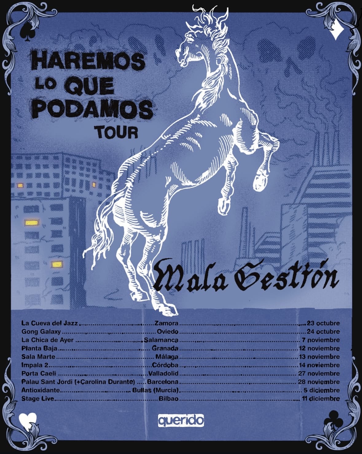 Cartel de MALA GESTIÓN