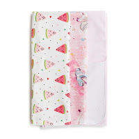 Набор пеленок Twins 3 шт (фланель, муслин, водонепроницаемая) мультицвет