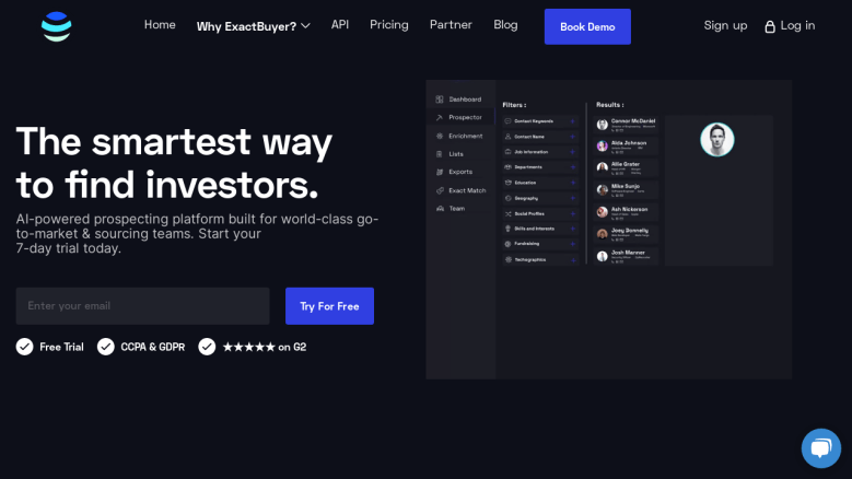 Captura de ExactBuyer Search