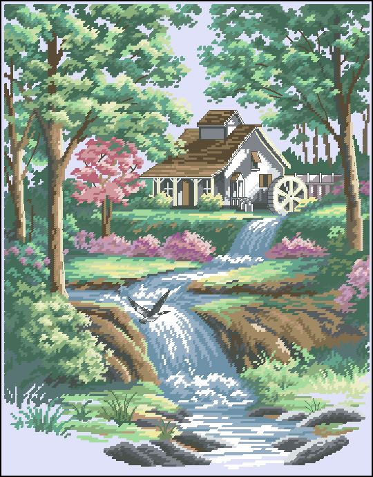 DIM35027 Peaceful Stream