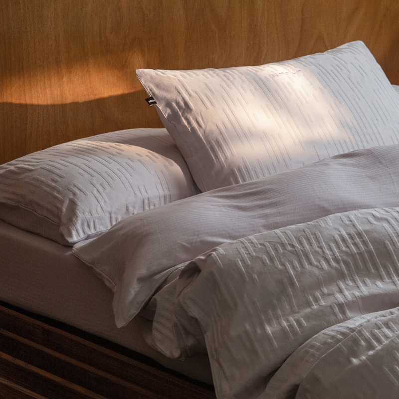 Cotton Bedding Set, Jacquard Weave, 4-Piece