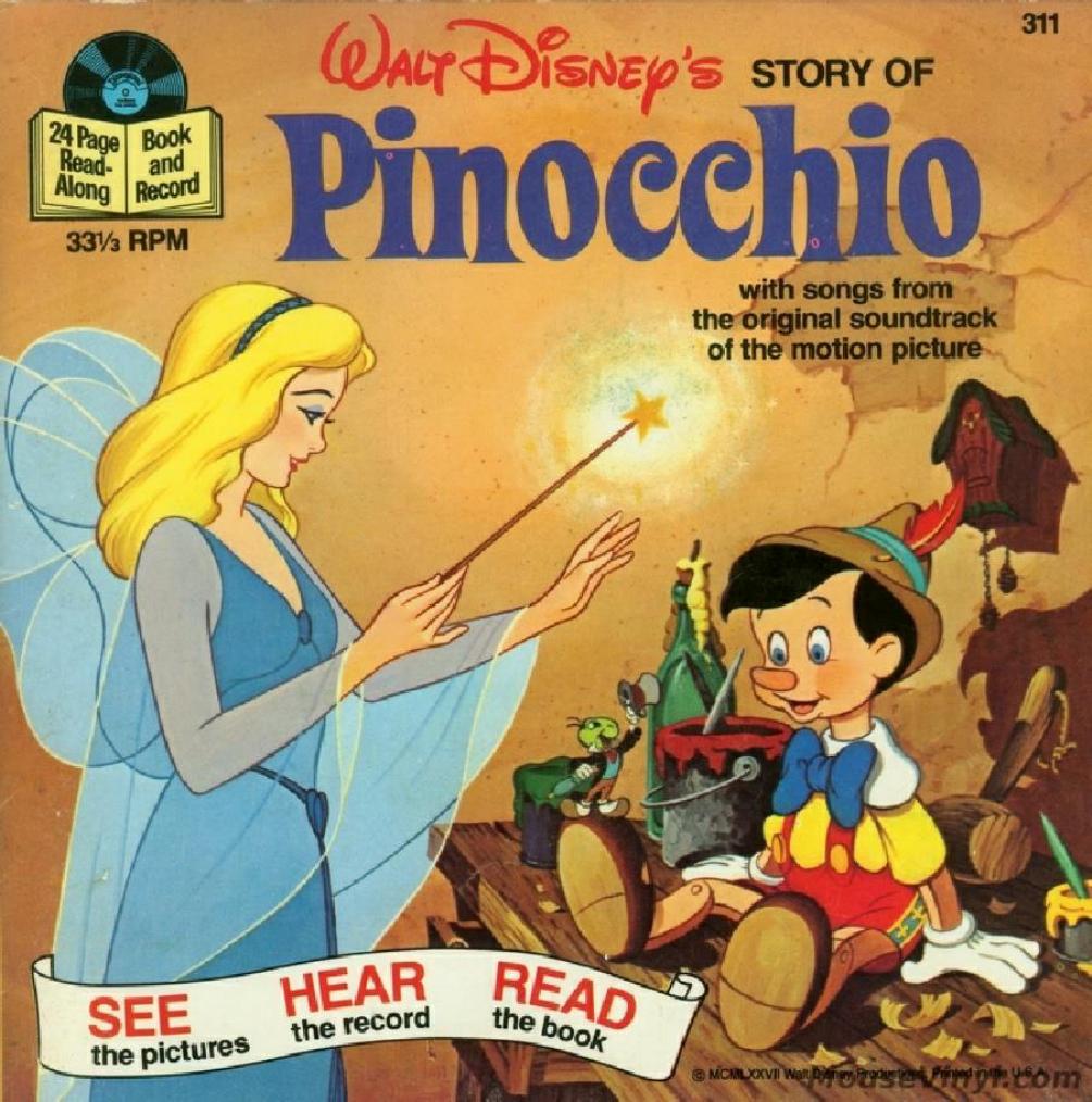 Bìa Pinocchio Read Along