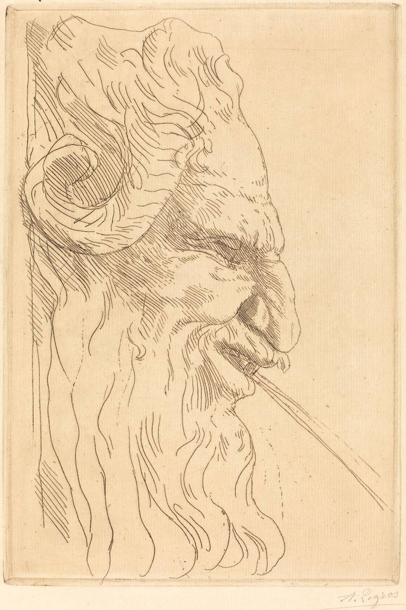 Head of a Satyr Tete de satyre