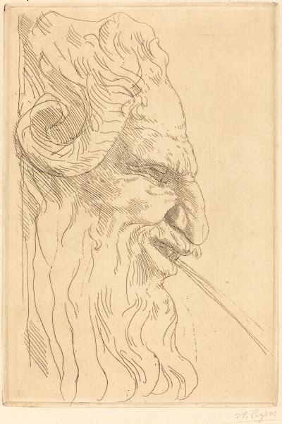 Head of a Satyr Tete de satyre