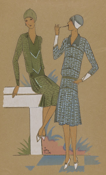 Sylvette Jolie robe de form 1927