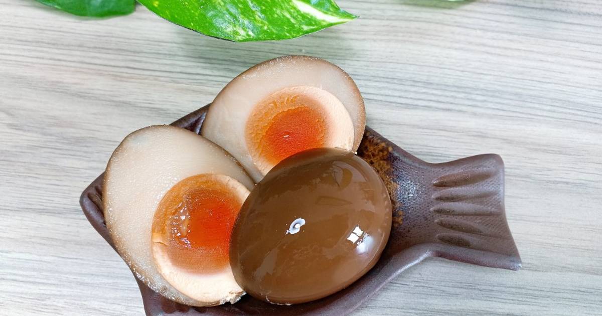 NITAMAGO (Trứng ngâm ăn với Mì Nhật)