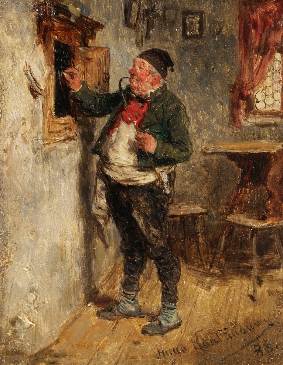Wirt an der Tafel 1888