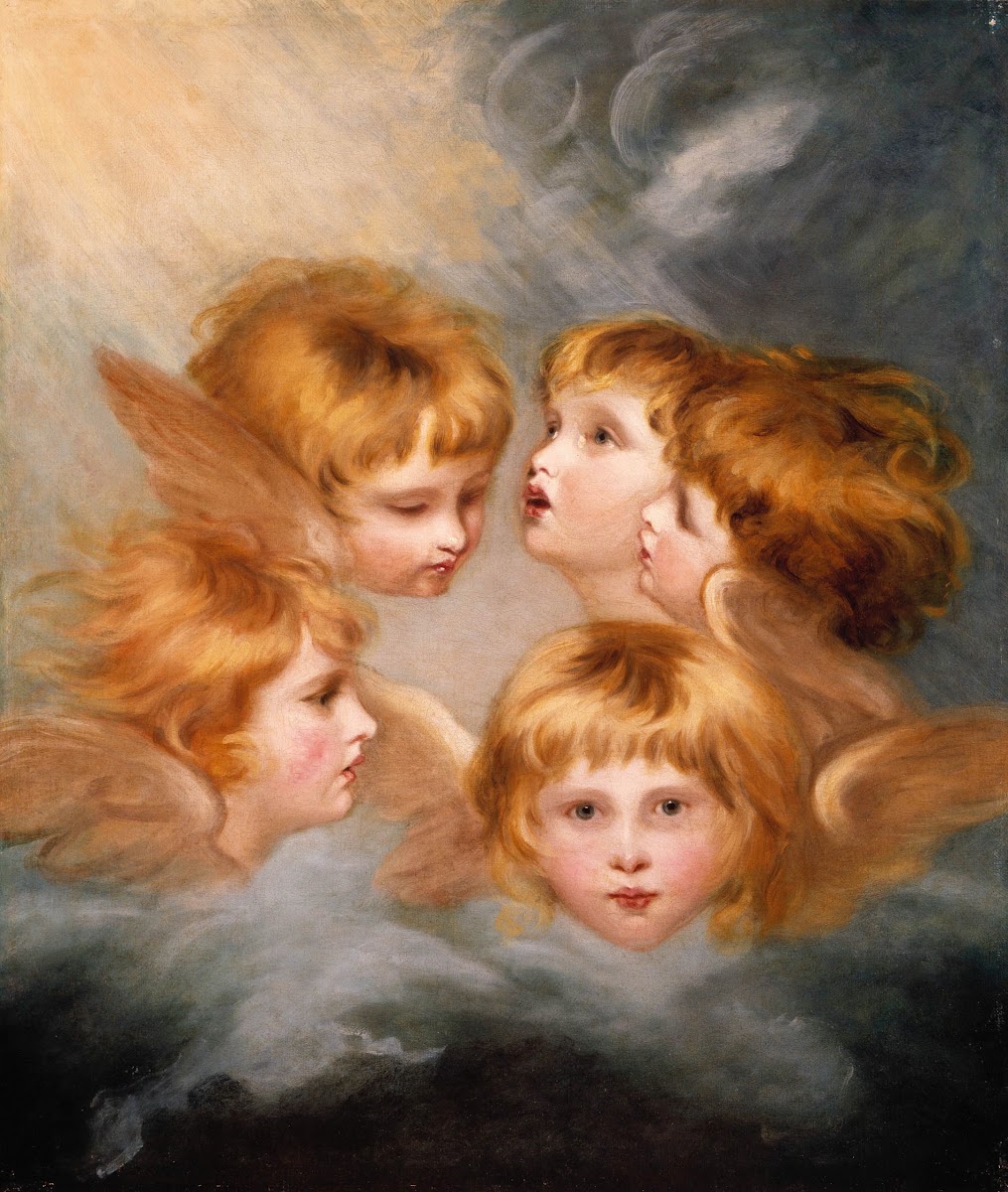 Heads of Angels Miss Frances Gordon 1786 1787