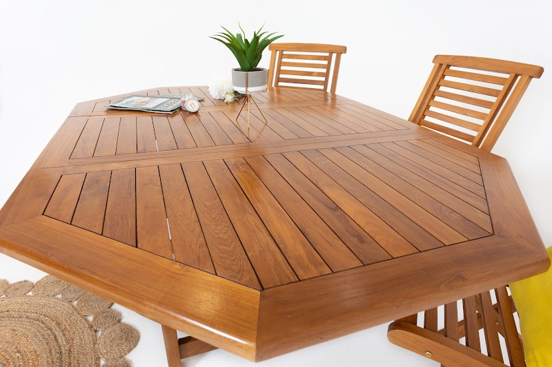 Table de jardin extensible 2