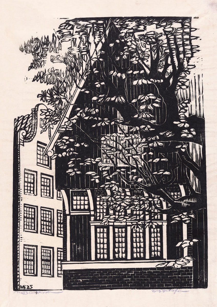 Begijnhof in Amsterdam 1925
