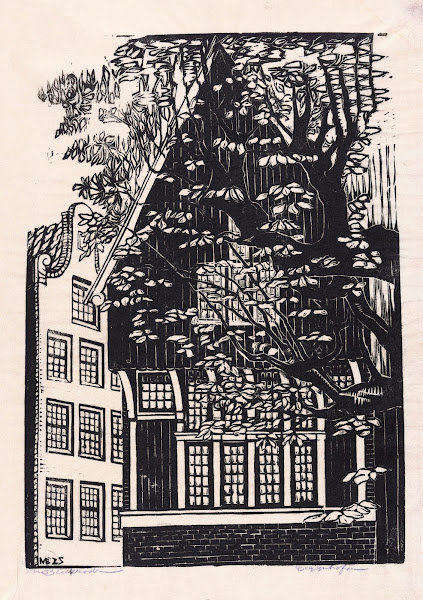 Begijnhof in Amsterdam 1925