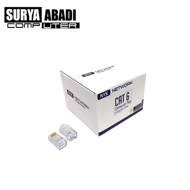 KONEKTOR RJ45 NYK CAT 6