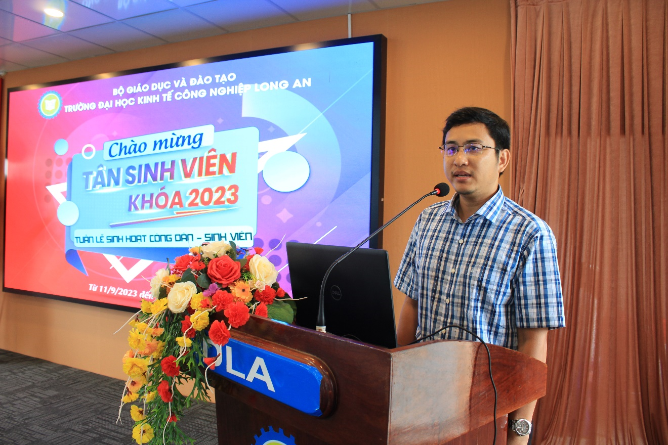 Thầy ThS. Ngô Văn Linh – Giảng viên, Tổ trưởng tổ IT giới thiệu Các ứng dụng công nghệ thông tin của DLA