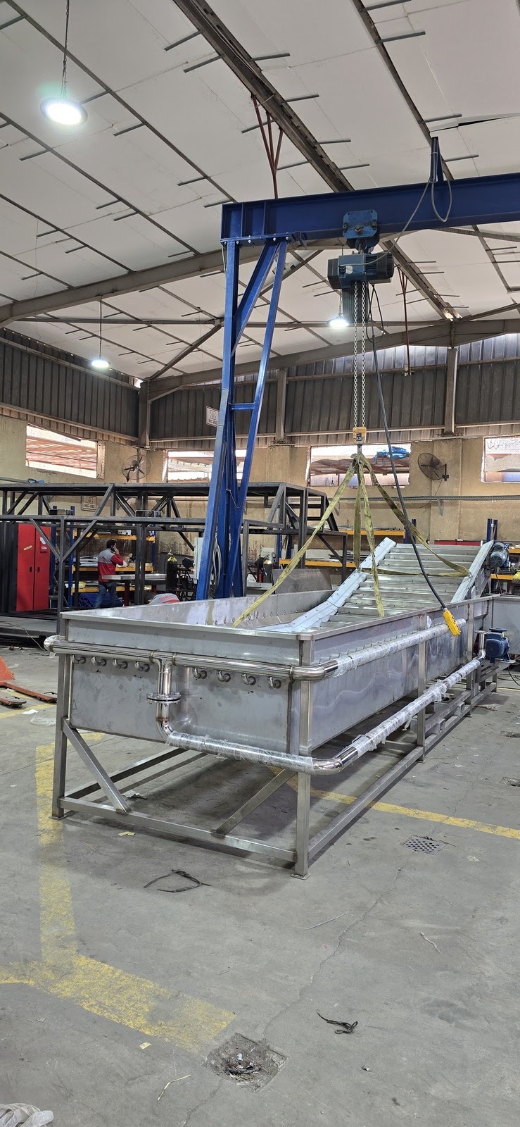 SANAM Engineering Industries — food processing and material handling project 63