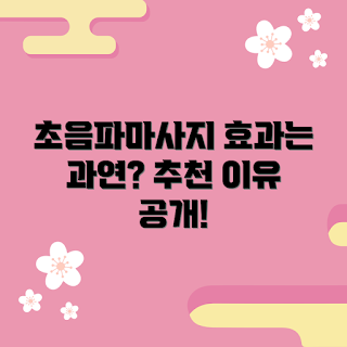 초음파마사지기, 초음파마사지기 효과, 마사지기 추천, 홈케어 기기, 피부 개선