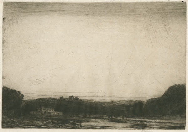 A Valley of the Ardennes 1907