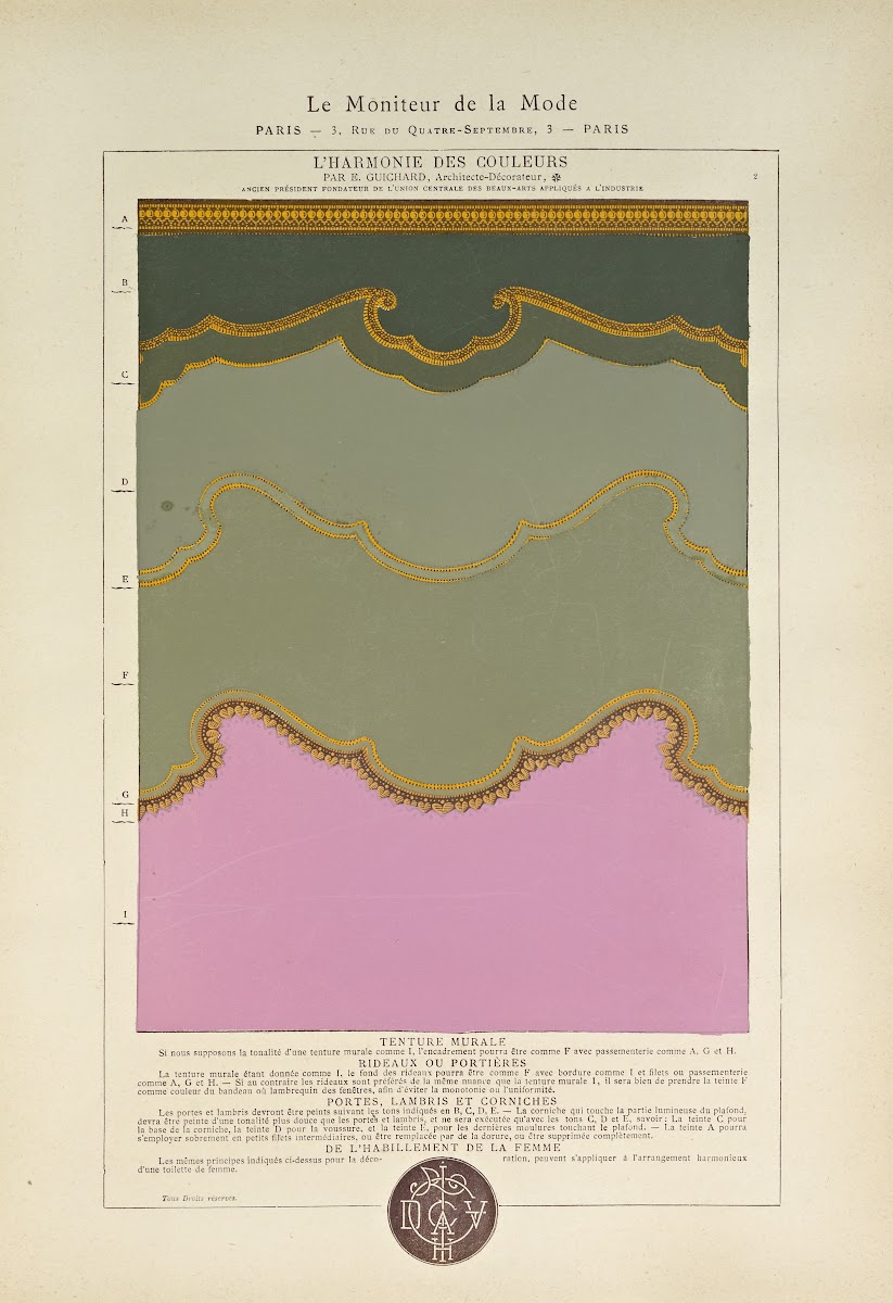 Lharmonie des couleurs  Pl003 1880