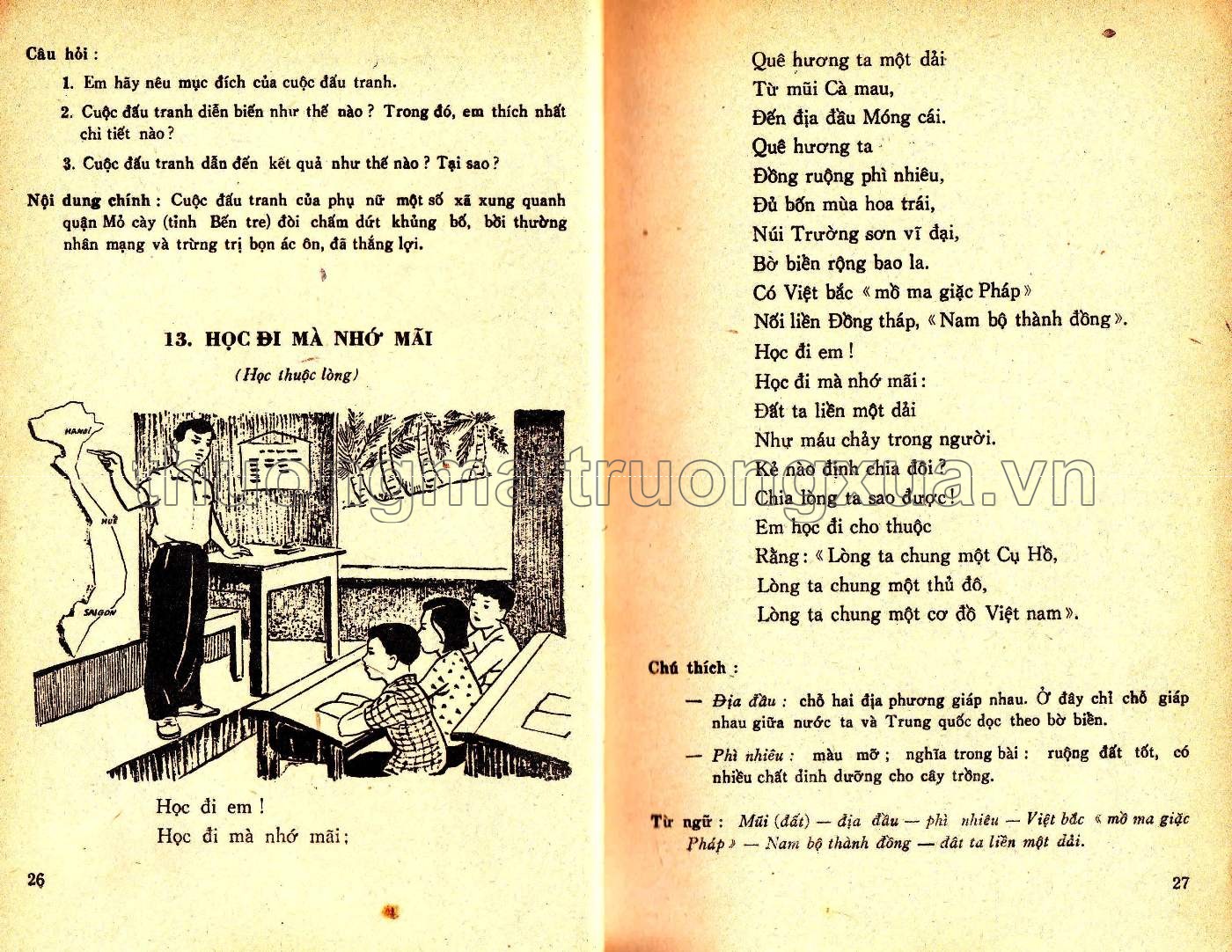 Tập đọc lớp 5 phổ thông (tập 1)  - Trang 15
