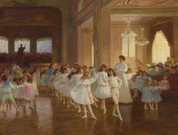 The Childrens Dance Recital At The Casino De Dieppe