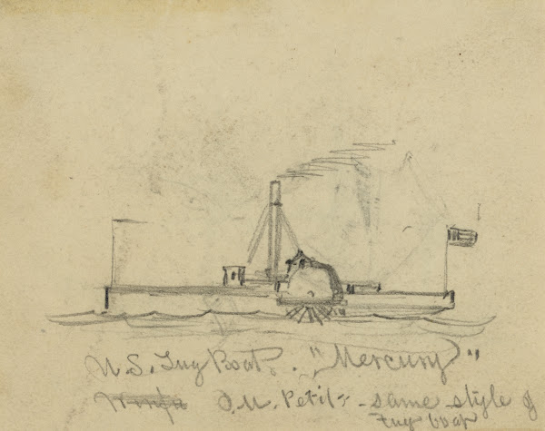 US Tug Boat Mercury 1860 1865