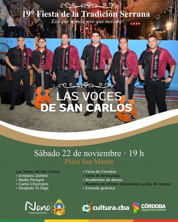 🎉 19° FIESTA DE LA TRADICIÓN SERRANA 🎉