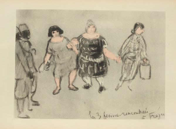 Les trois femmes rencontrées à Fréjus 1921