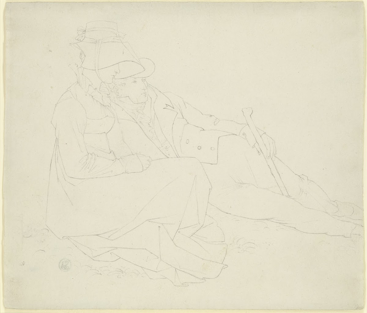 Friedrich Wenner und seine Frau Christine Taunusreise 1811