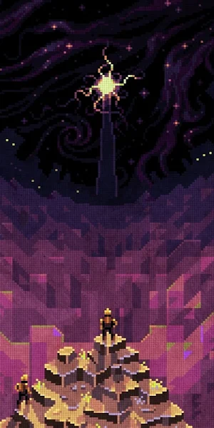 Pixel Art, Retro Games, Purple Background, Pixelated, Video Games Full HD Wallpaper Background