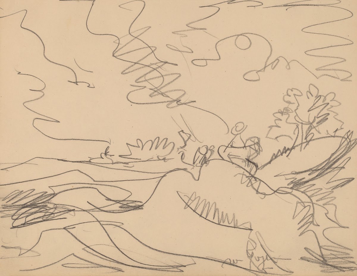 Landscape in the Taunus 1916