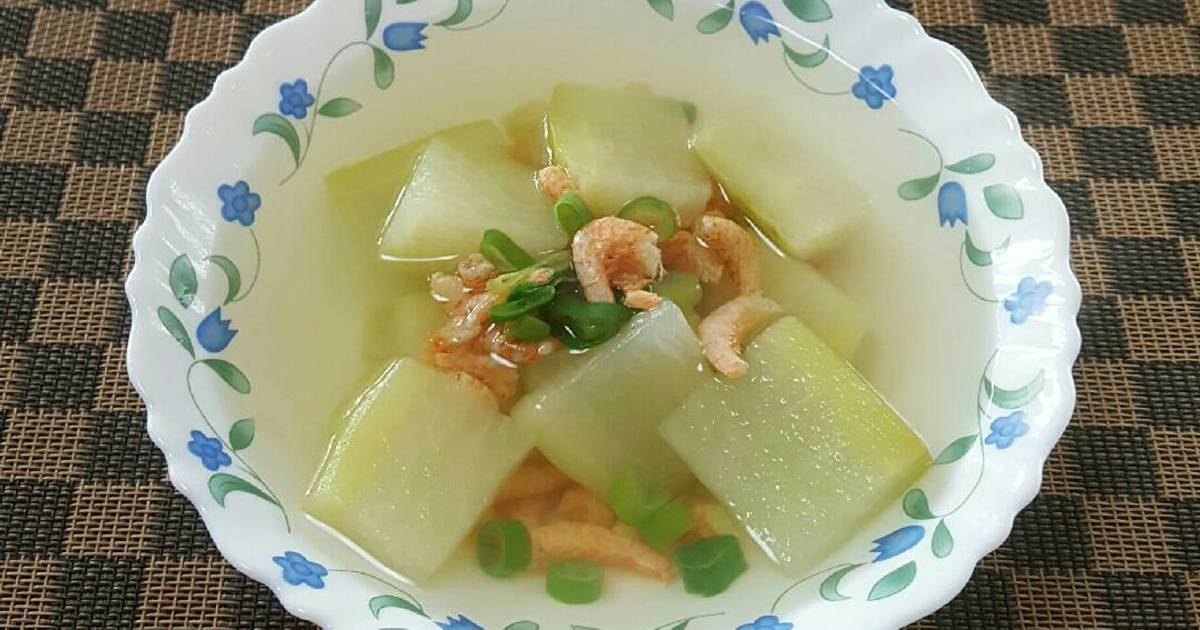 Canh Củ Cải Tôm khô 건새우 무국