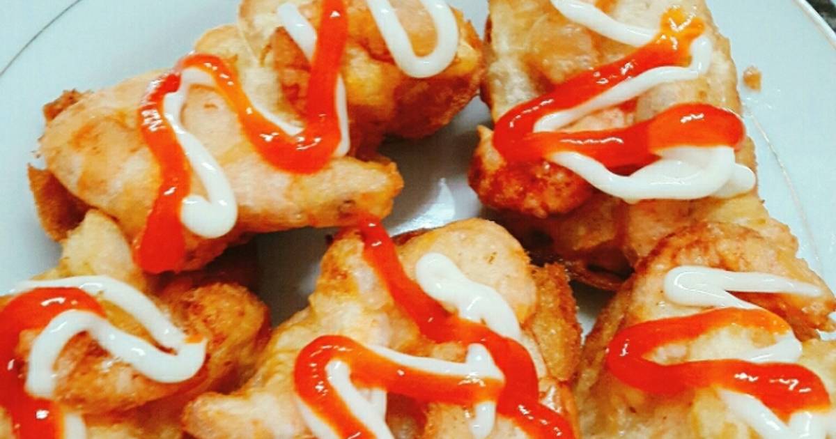Bánh mì chiên tép bạc