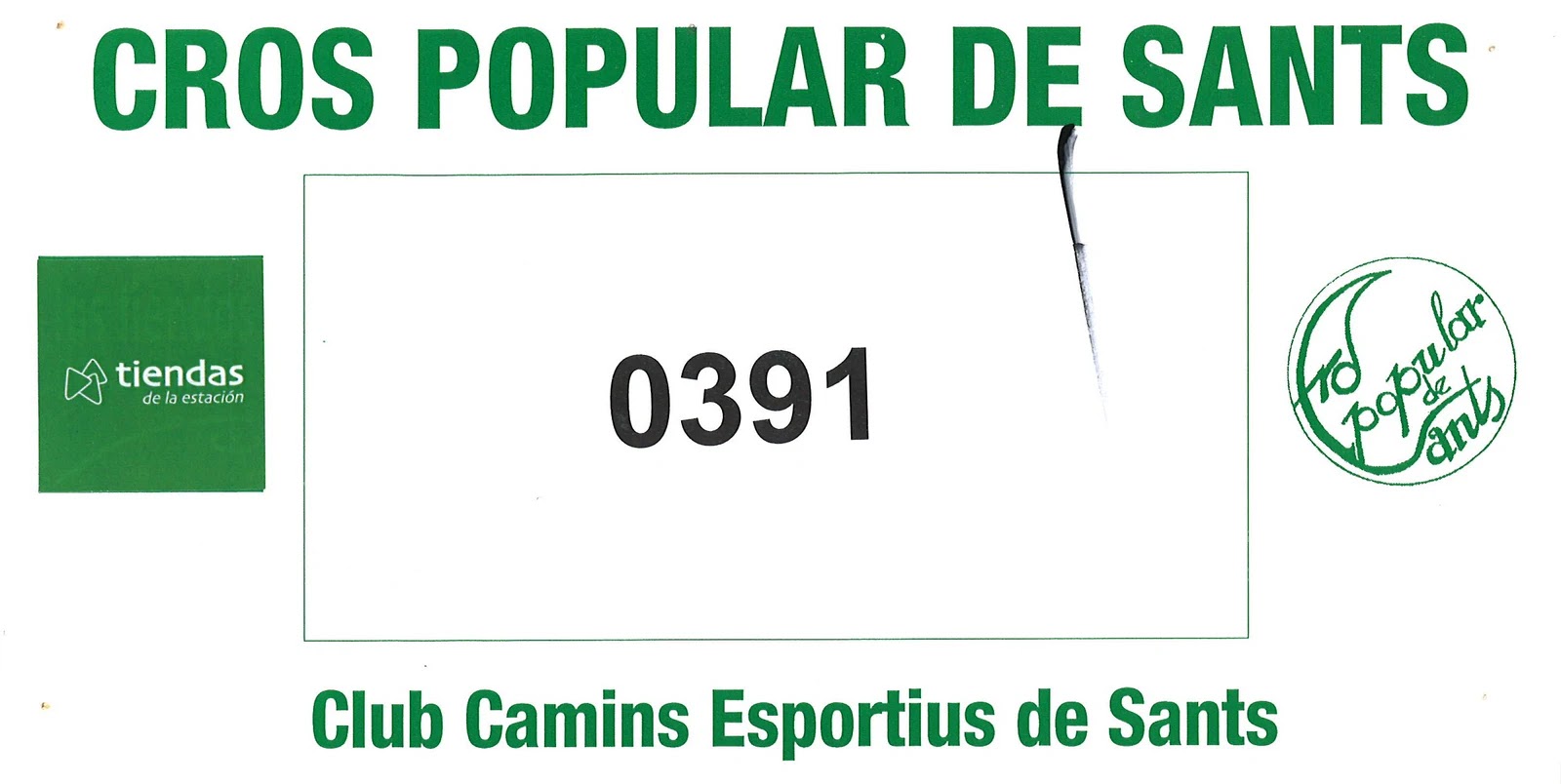 Dorsal de Cros Popular Sants