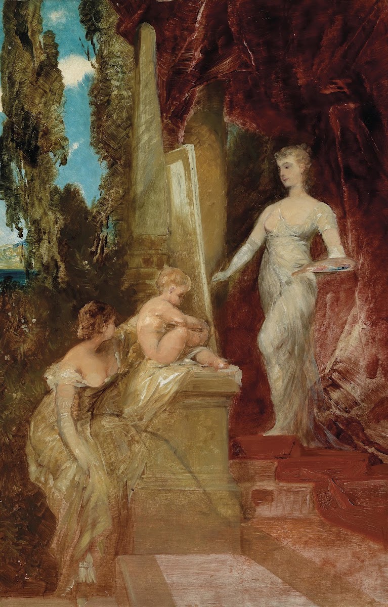 Allegorie Der Malerei C1882