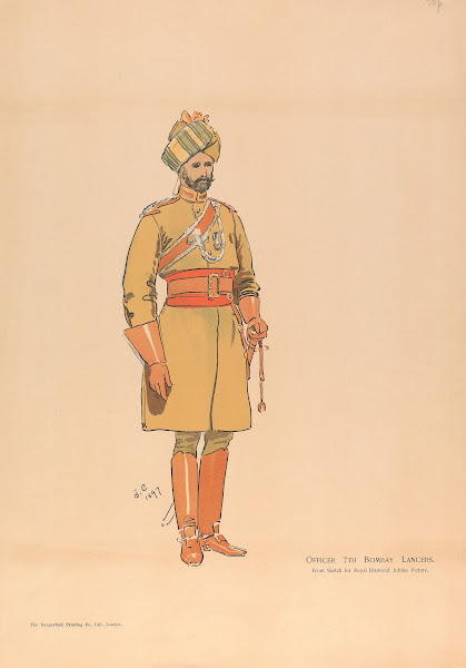 Officer 7th Bombay Lancers 1897