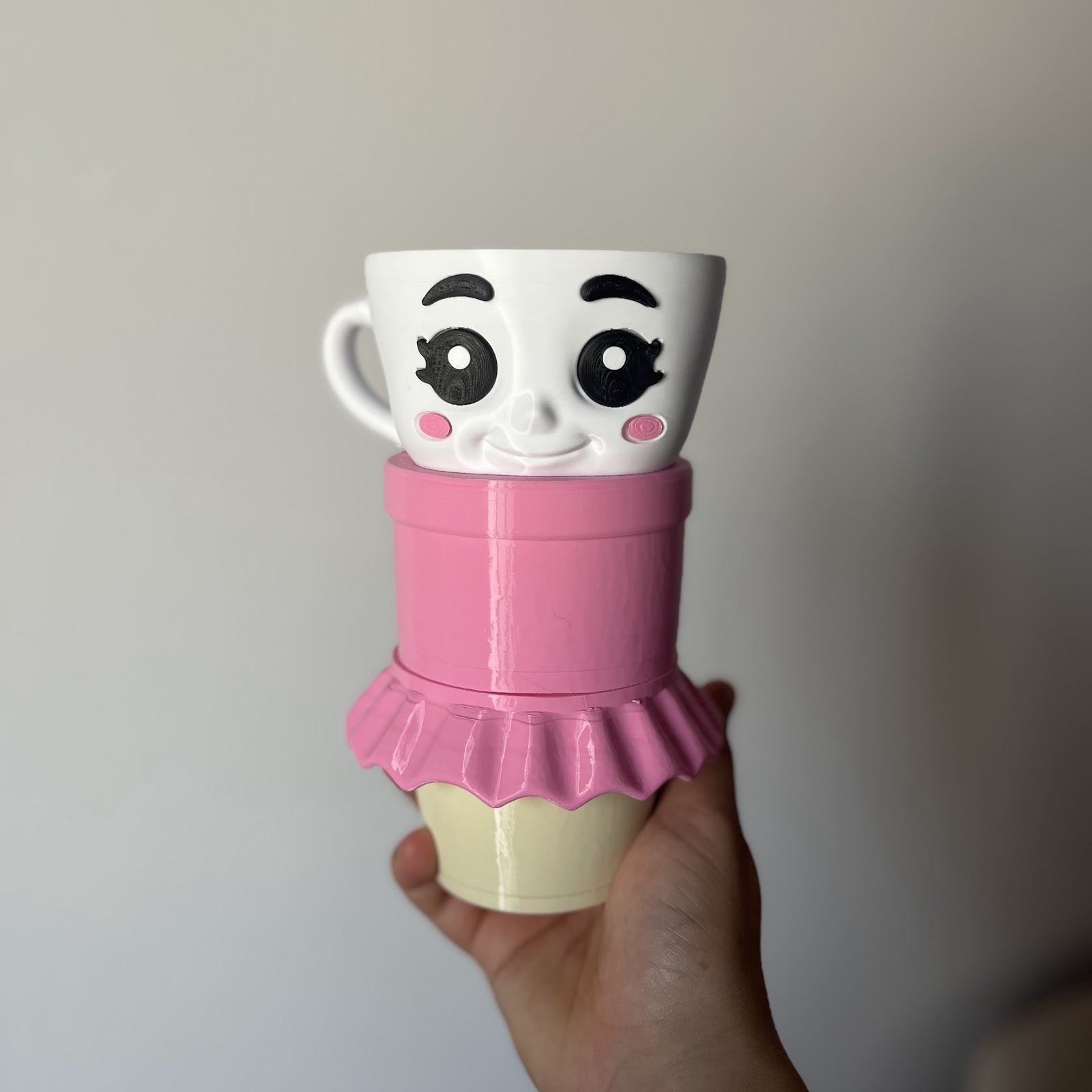 Vaso Milkshake de Ballerina Capuchina